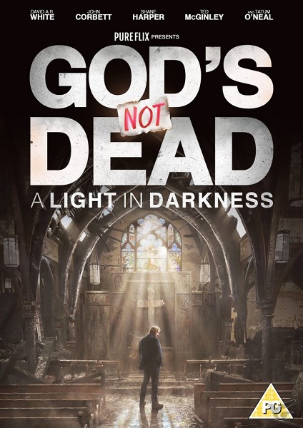 Productafbeelding: voorkant van God's not dead, a light in darkness