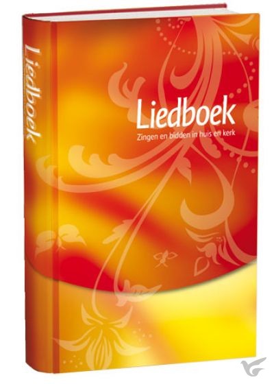 Productafbeelding: voorkant van Liedboek rood/geel witsnede