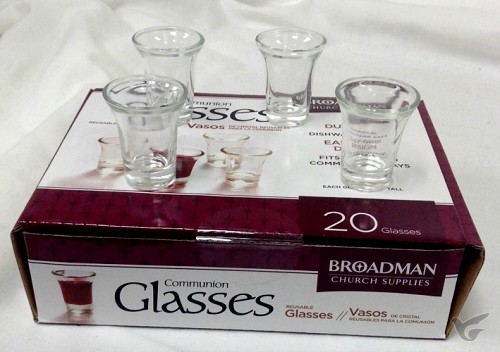 Productafbeelding: voorkant van Communion glasses - 20 pieces